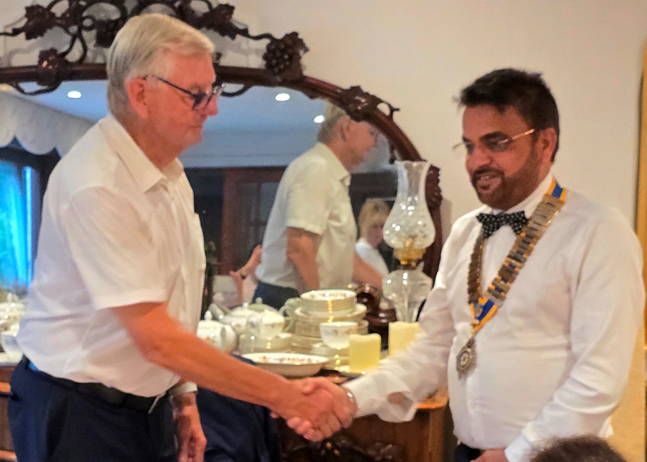 President Richard hands over to New President Jaswant