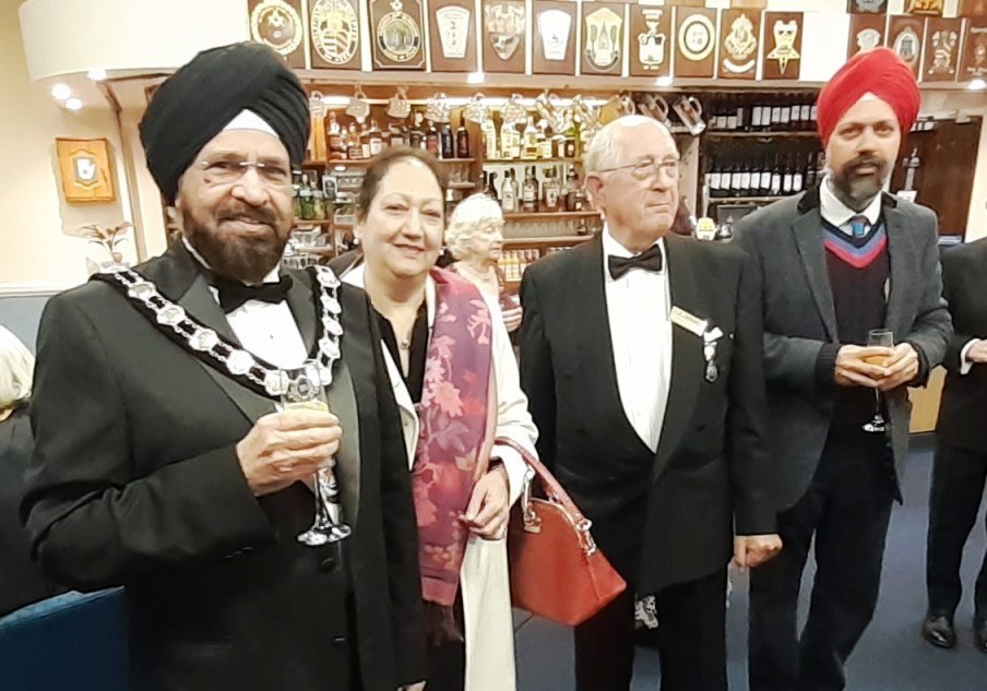 Good friends help Slough celebrate 90 years of Rotary.