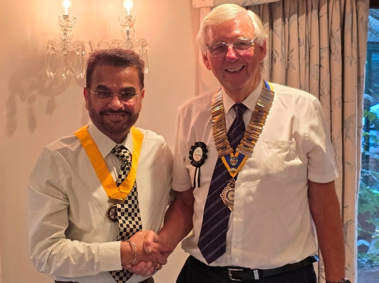The New President and Vice shake on it